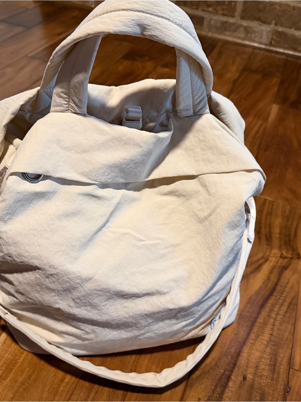 Lululemon On My Level Tote 20L - Light Ivory